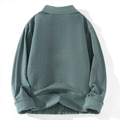 Barron Quarter-Zip Polo Sweater