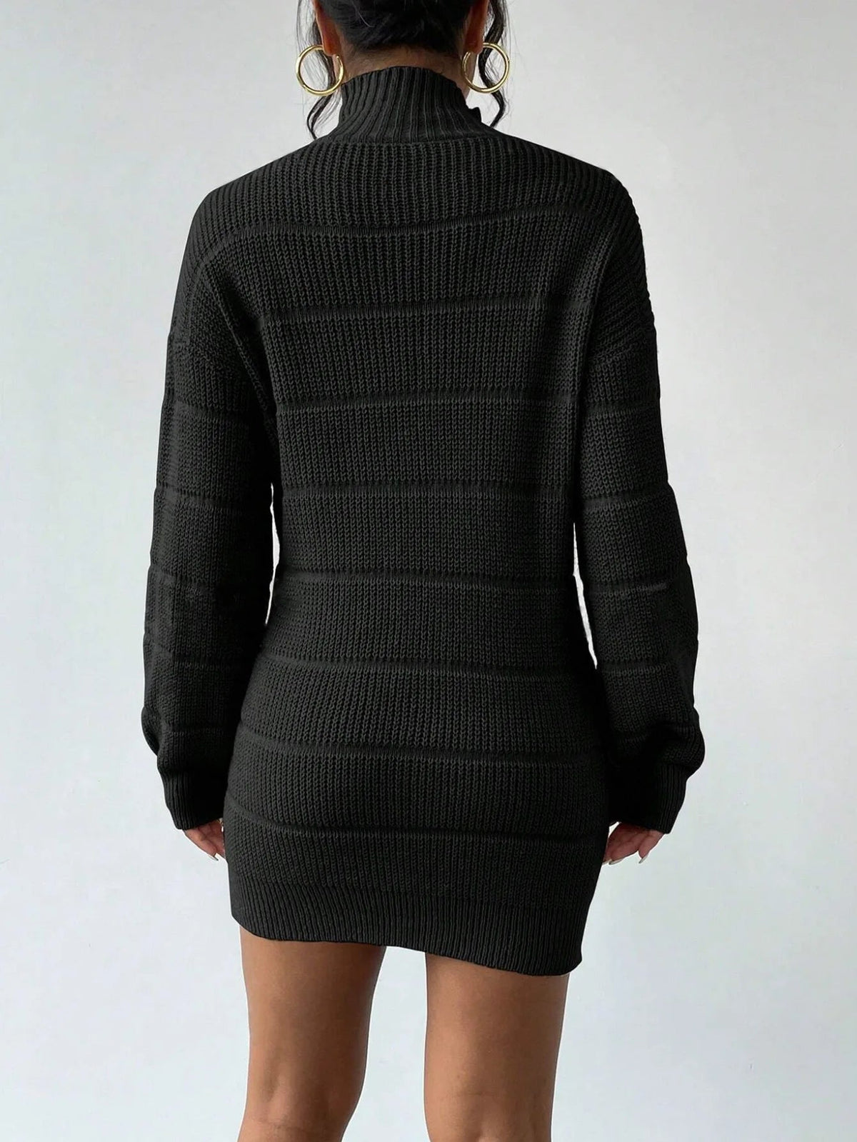 Turtleneck Mini Dress