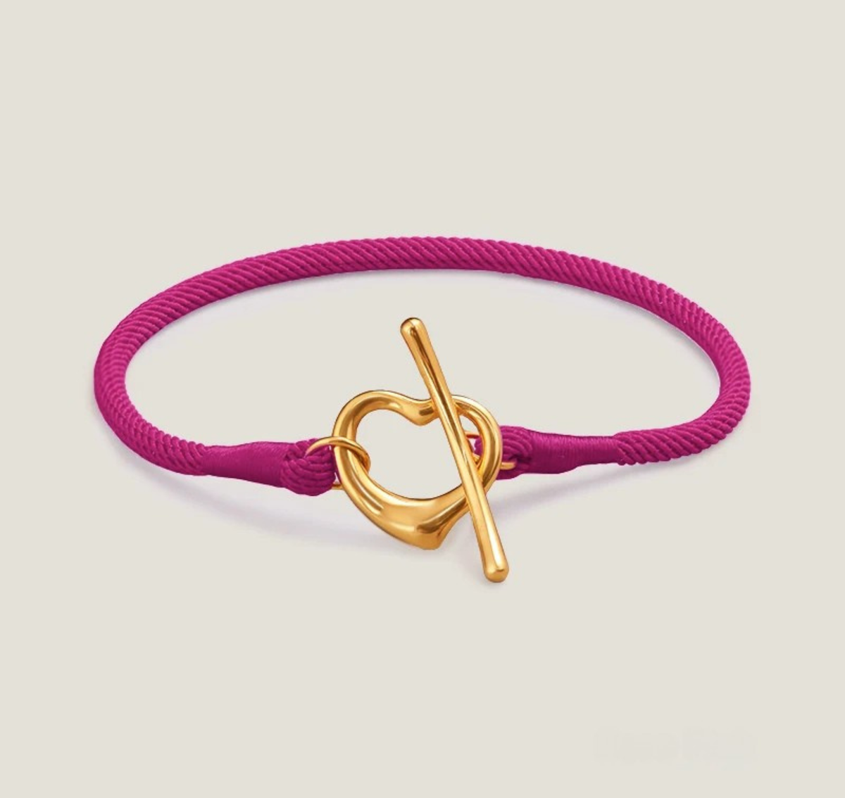 Love Lock Rope Bracelet