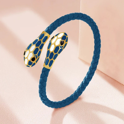 Viper Twin-Serpent Cuff