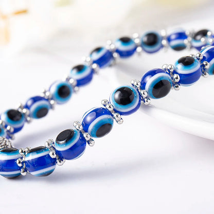 Saphira Evil Eye Charm Anklet