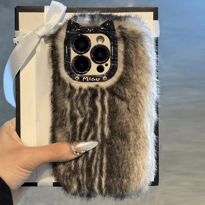 Félin Furry iPhone Case