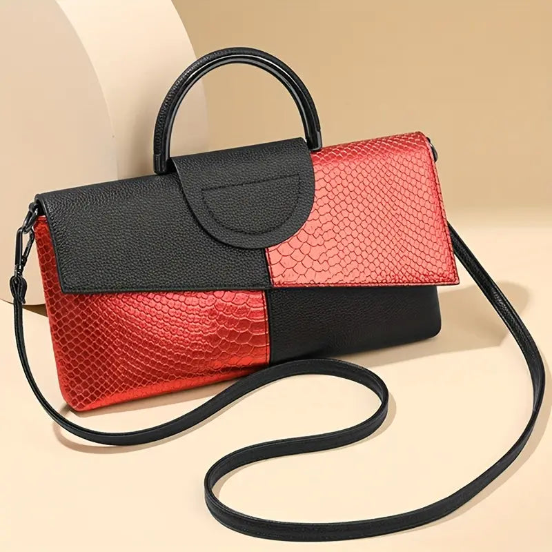 Serpenza Snake Embossed Bag