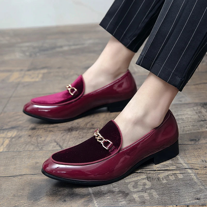 Gatsby Velvet Loafer
