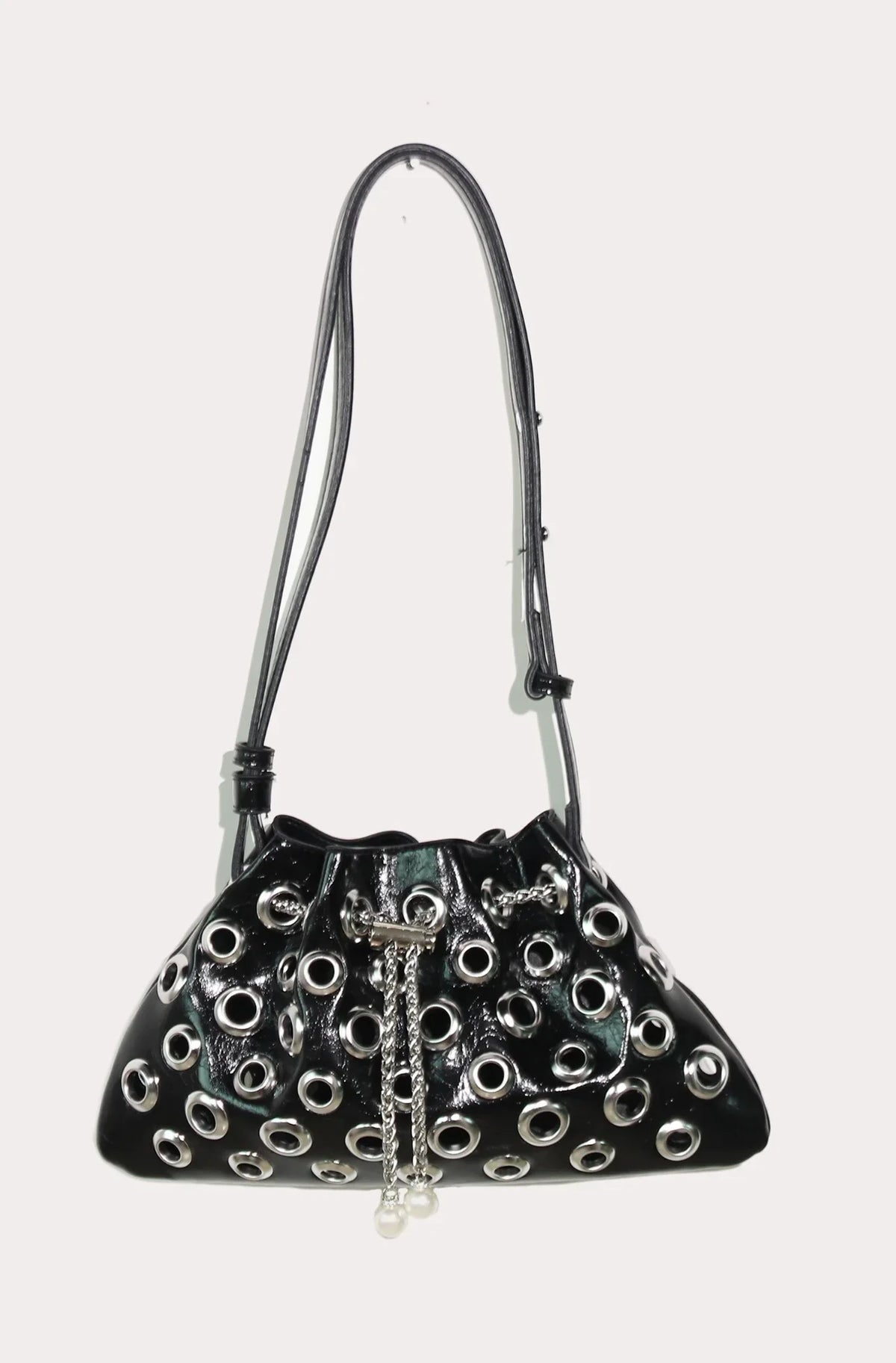 Triad Stud Shoulder Bag