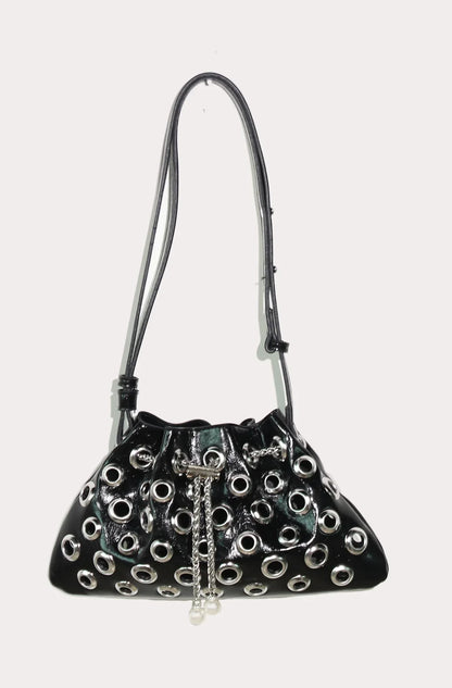 Triad Stud Shoulder Bag