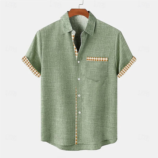 Midday Linen Button-Up Shirt