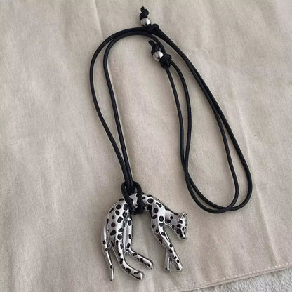 Panthera Pendant Necklace