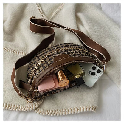 Jacquard Muse Chain Belt Bag
