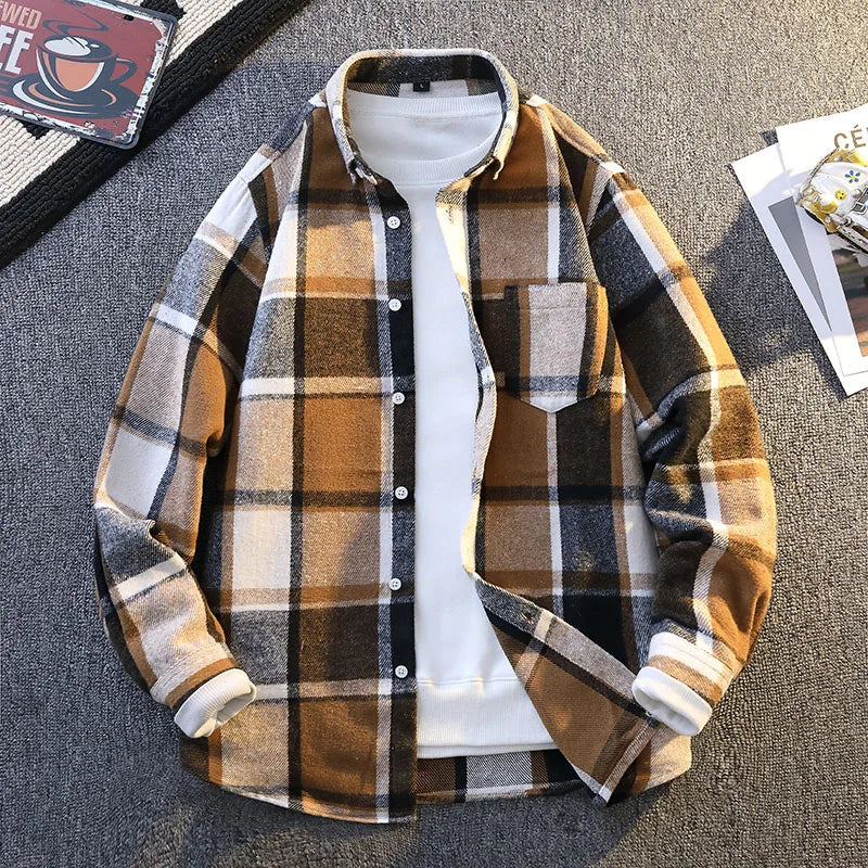 Hudson Plaid Flannel Shirt