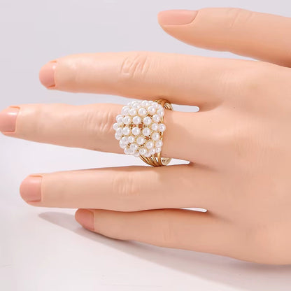 Capri Bloom Cluster Ring