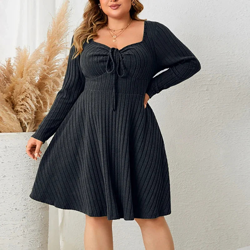 Avani Soft-Knit Ribbed Dress