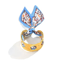 Sky-Blue Floral