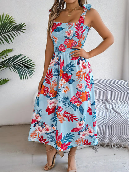 Capri Floral Sundress