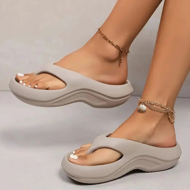Breeze Platform Flip Flops