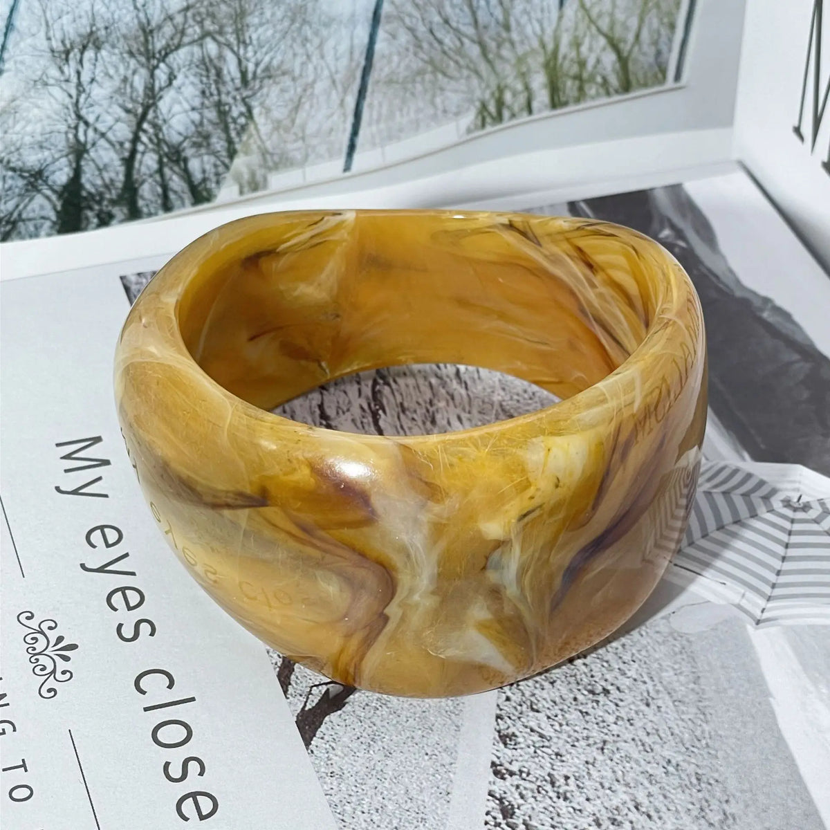 Genevieve Irregular Bangle