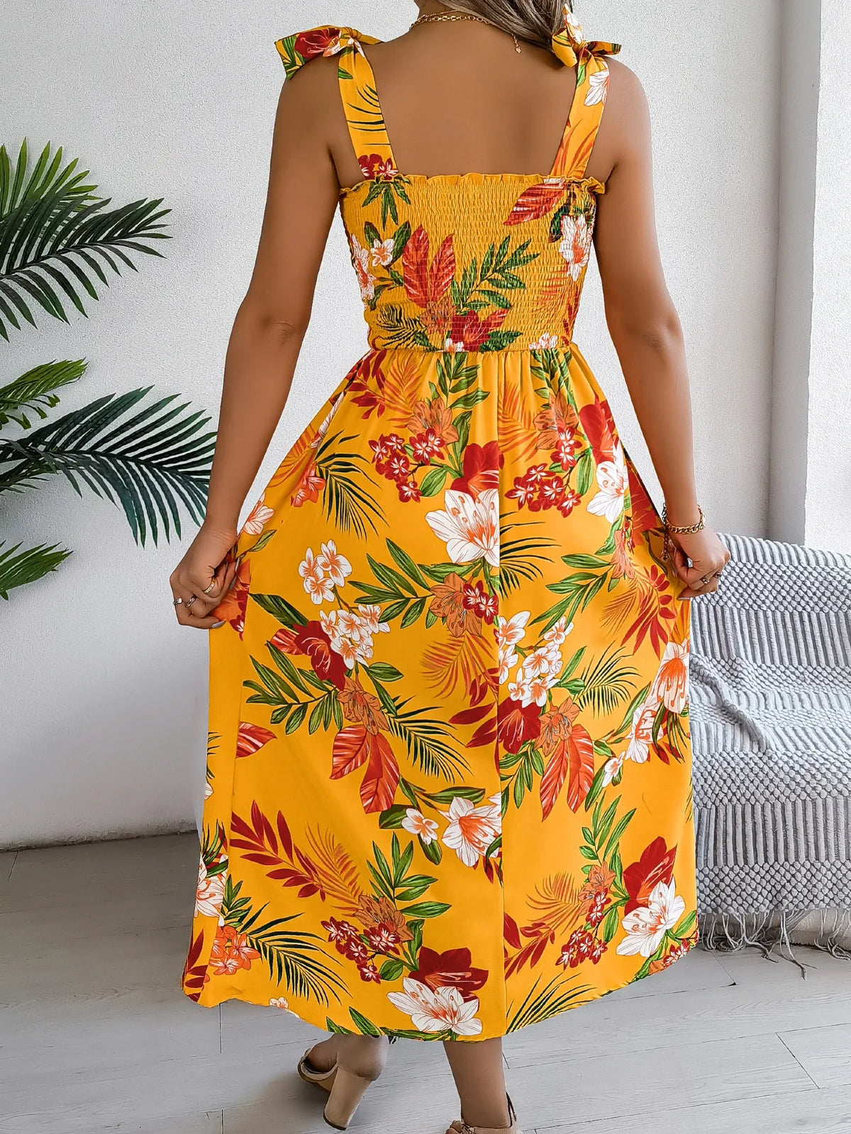 Capri Floral Sundress