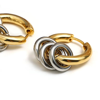 Halo Hoop Earrings
