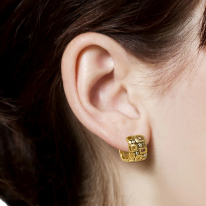 Zuma Mosaic Hoop Earrings