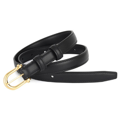 The Kensington Luxe Leather Belt