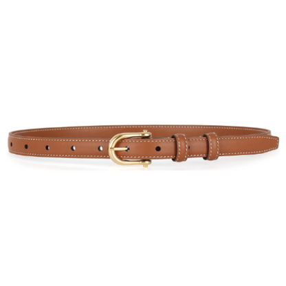 The Kensington Luxe Leather Belt