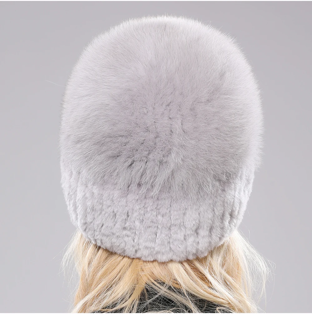 Giovanna Fox Fur Beanie