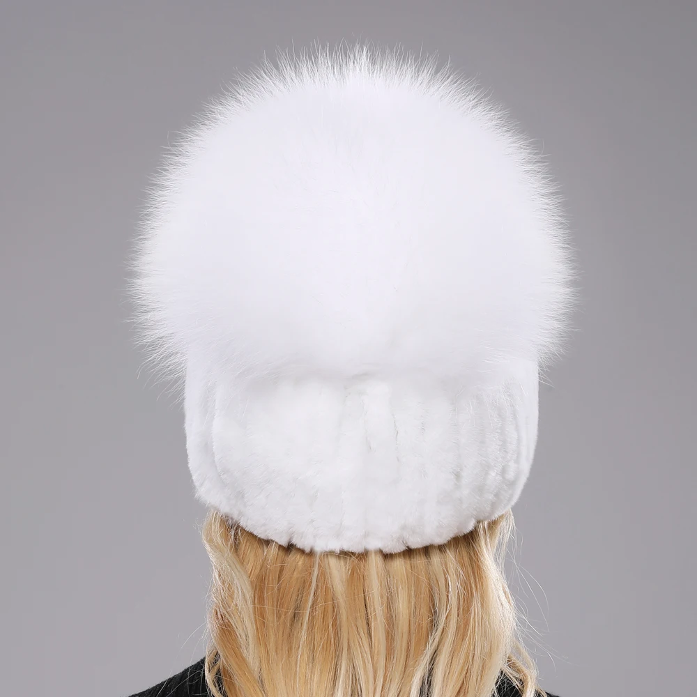 Giovanna Fox Fur Beanie
