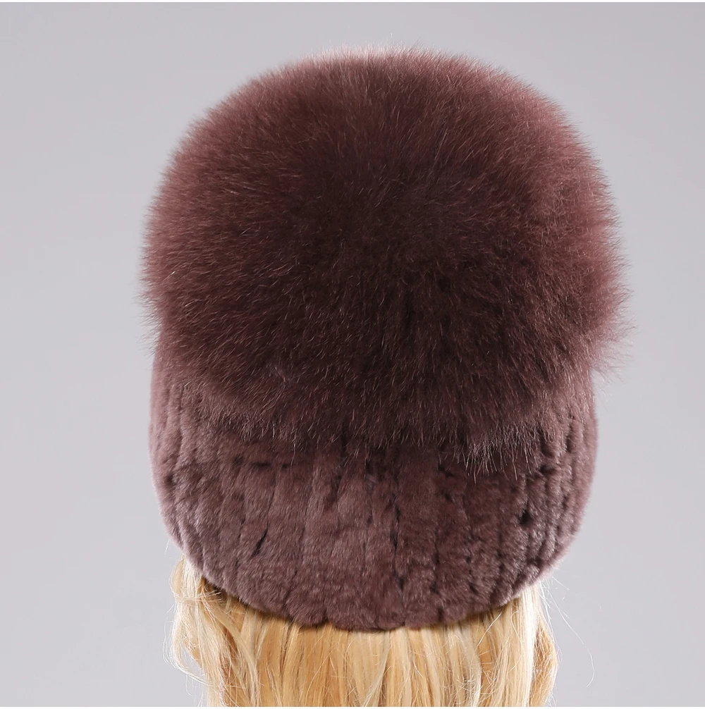Giovanna Fox Fur Beanie