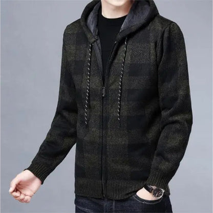 Heritage Flannel Zip-Up Hoodie