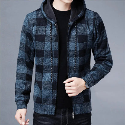 Heritage Flannel Zip-Up Hoodie