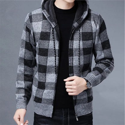 Heritage Flannel Zip-Up Hoodie