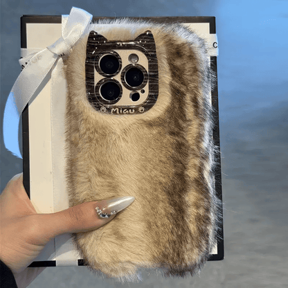Félin Furry iPhone Case