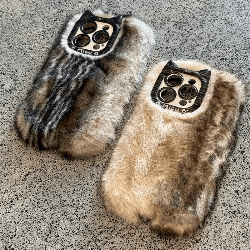 Félin Furry iPhone Case