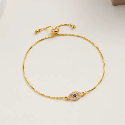 Ethereal Eye Zircon Bracelet
