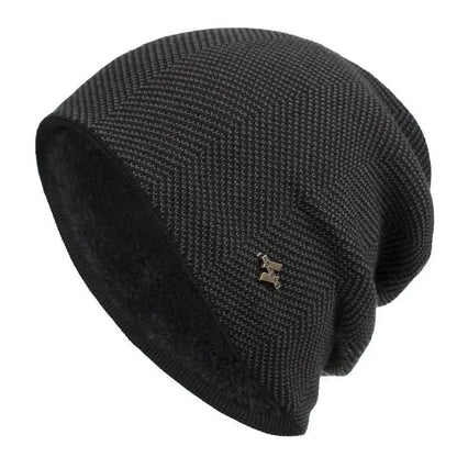 Thread & Timber Herringbone Beanie