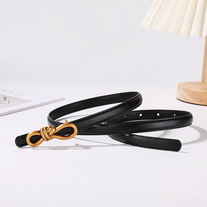 Belladonna Leather Knot Belt