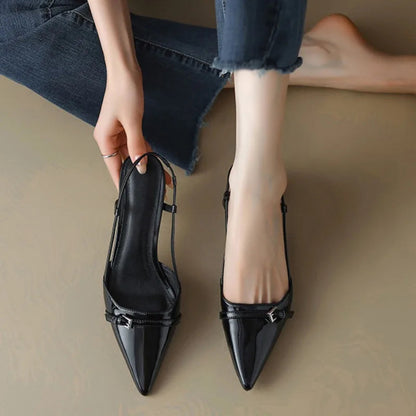 Diorcé Rouge Slingback Heel