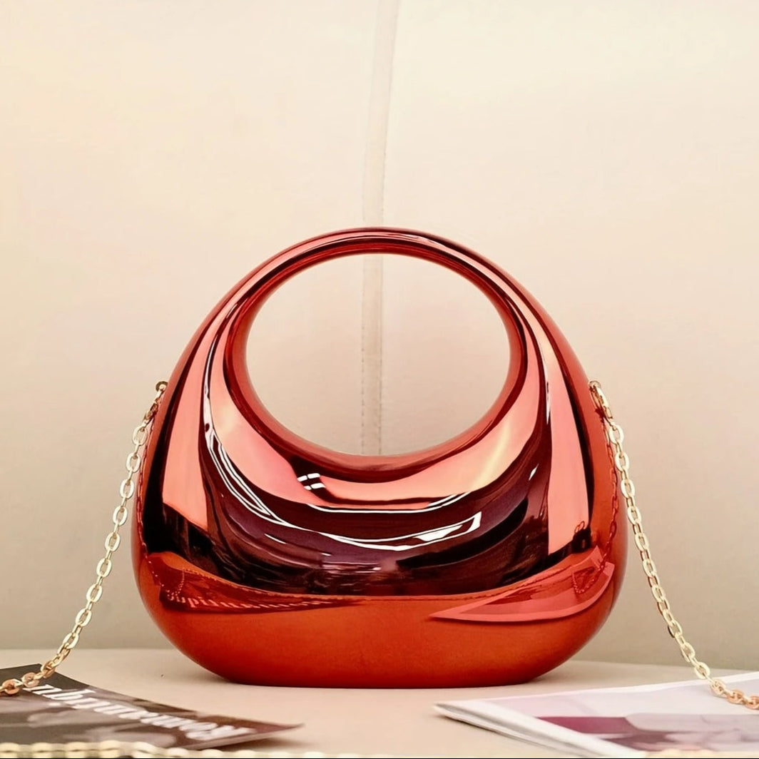Nova Sculptural Clutch Bag