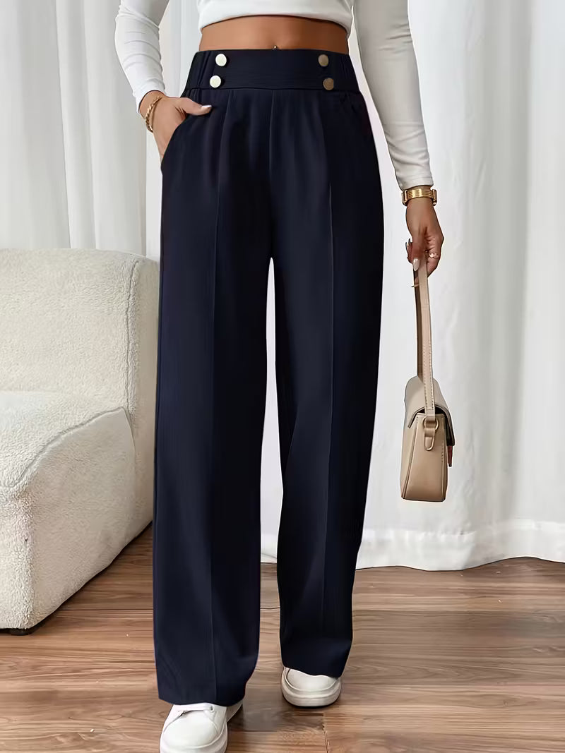 Margaux Button Waist Pant