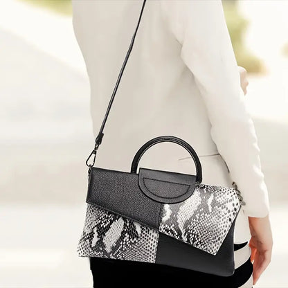 Serpenza Snake Embossed Bag