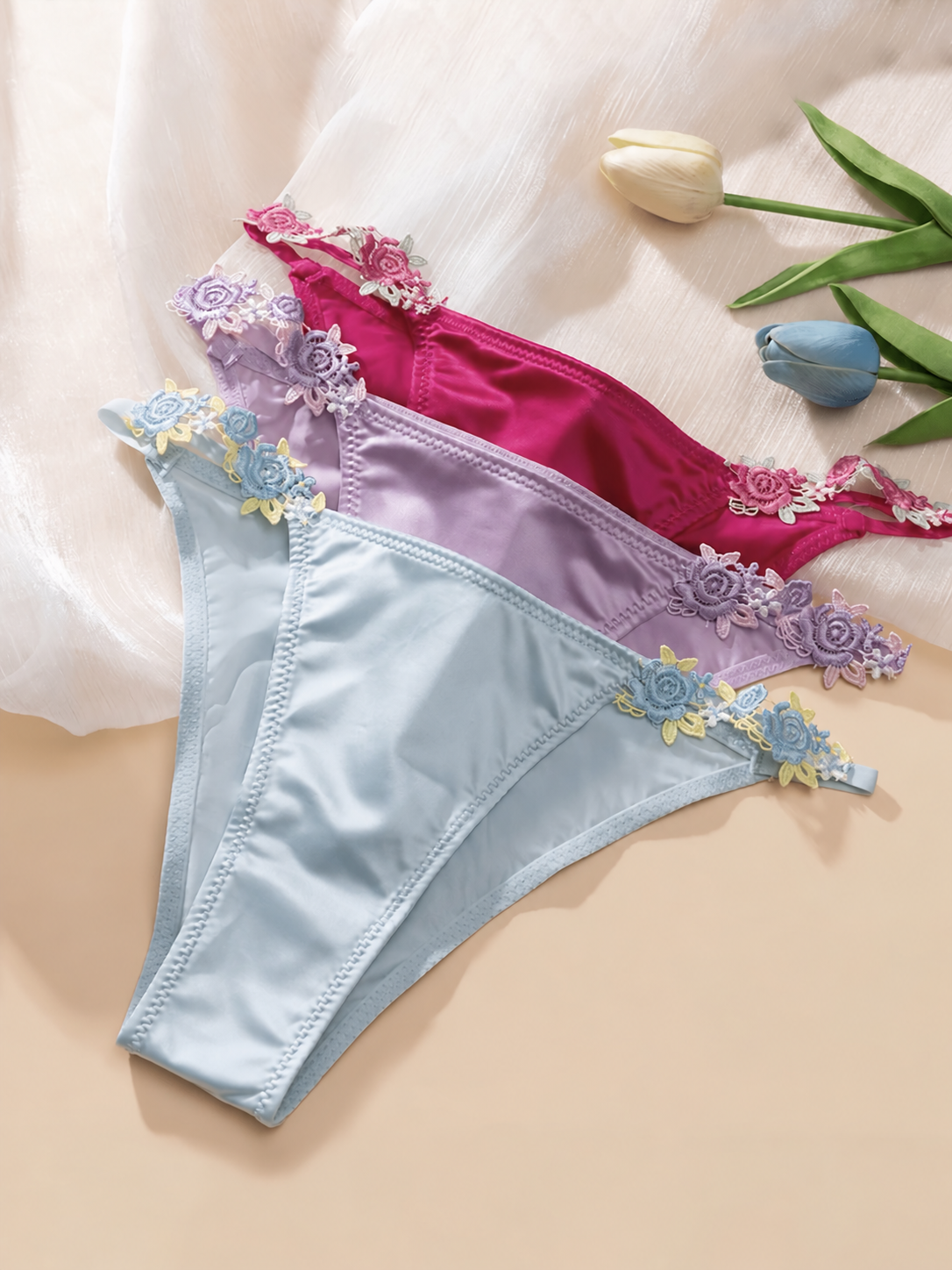 Rosette Panty Set
