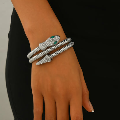 Serpenti Coil Cuff