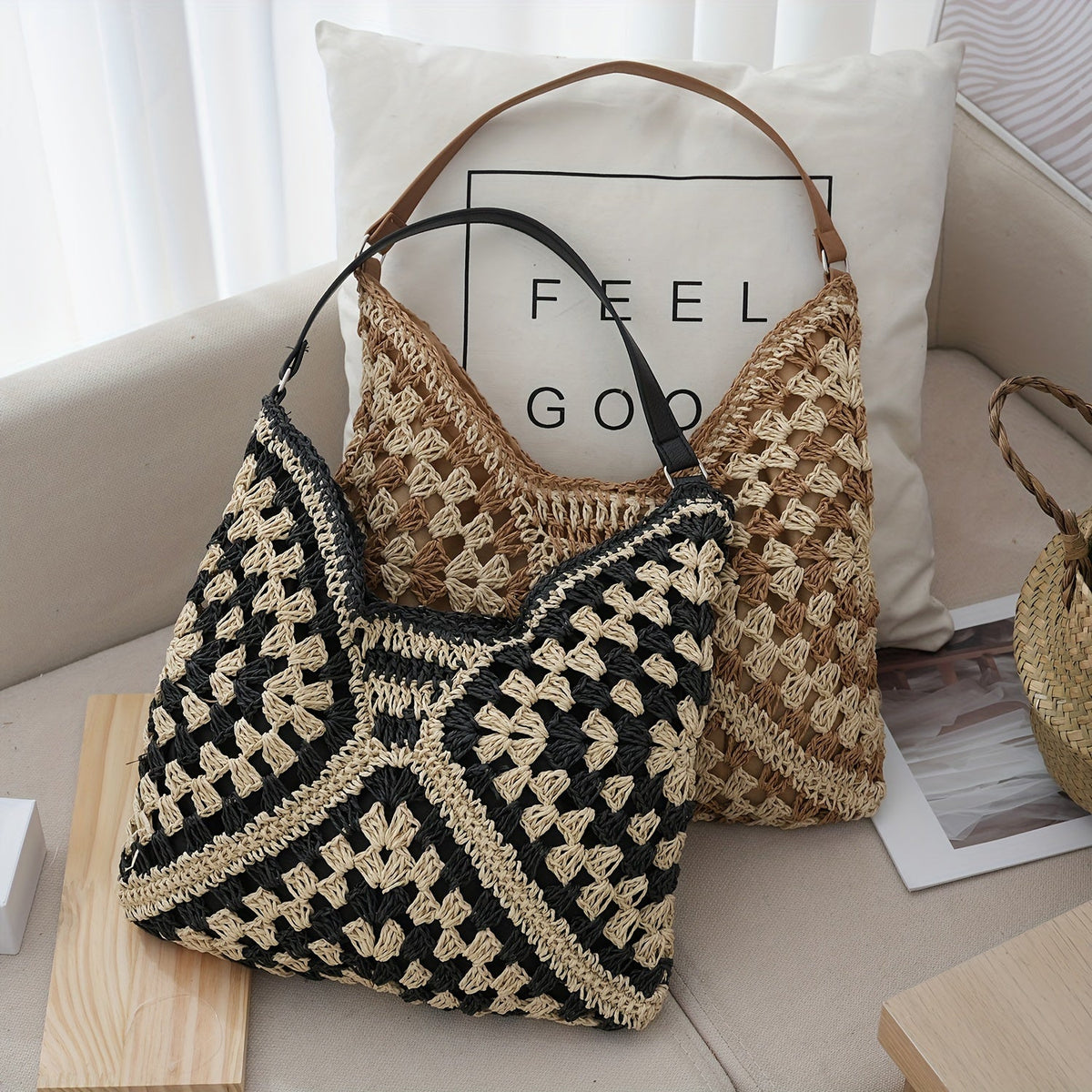 Palma Breeze Crochet Carryall