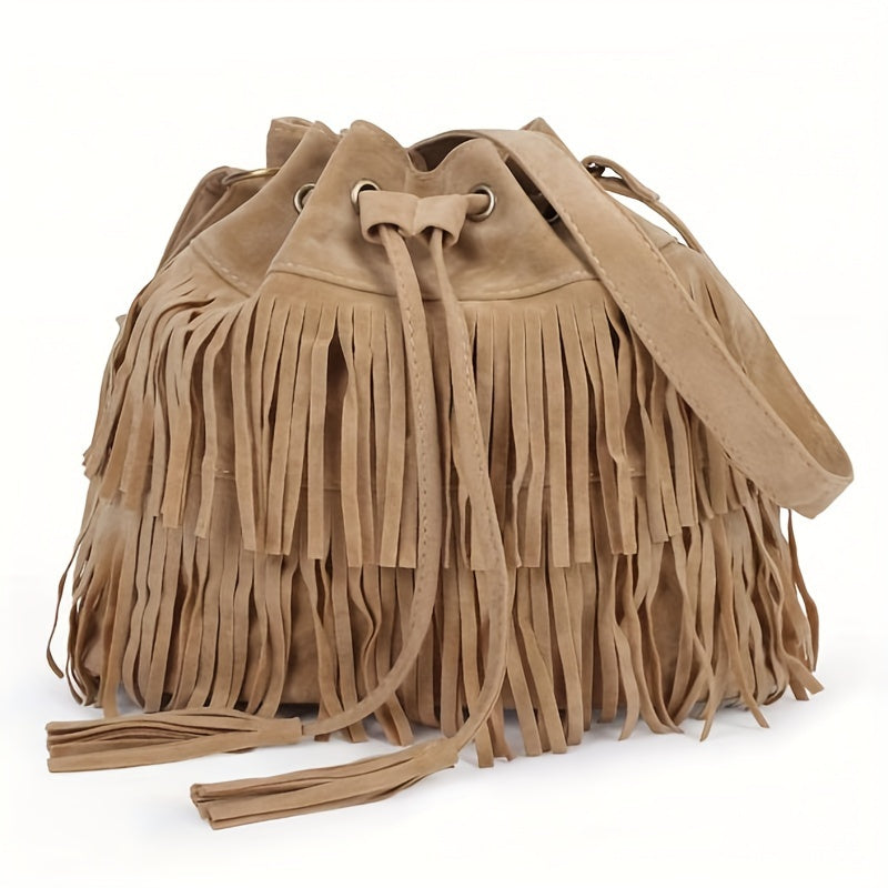 Canyon Fringe Bucket Bag