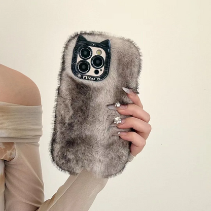 Félin Furry iPhone Case