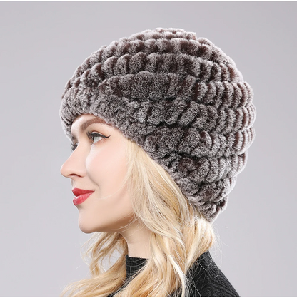 Mirabelle Plush Fur Beanie
