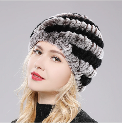 Mirabelle Plush Fur Beanie