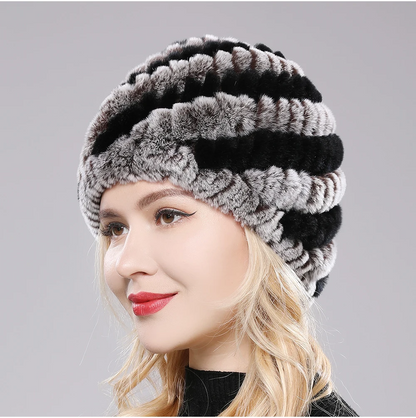 Mirabelle Plush Fur Beanie