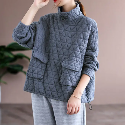 Maison Quilted Pullover