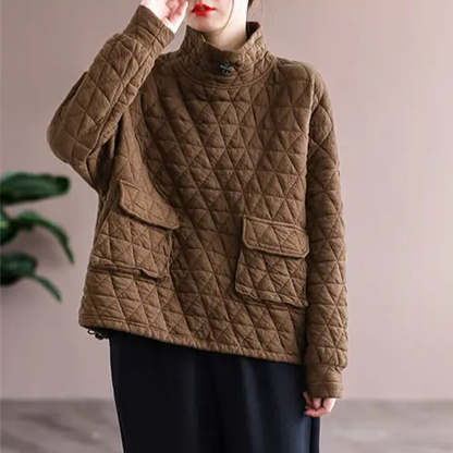 Maison Quilted Pullover